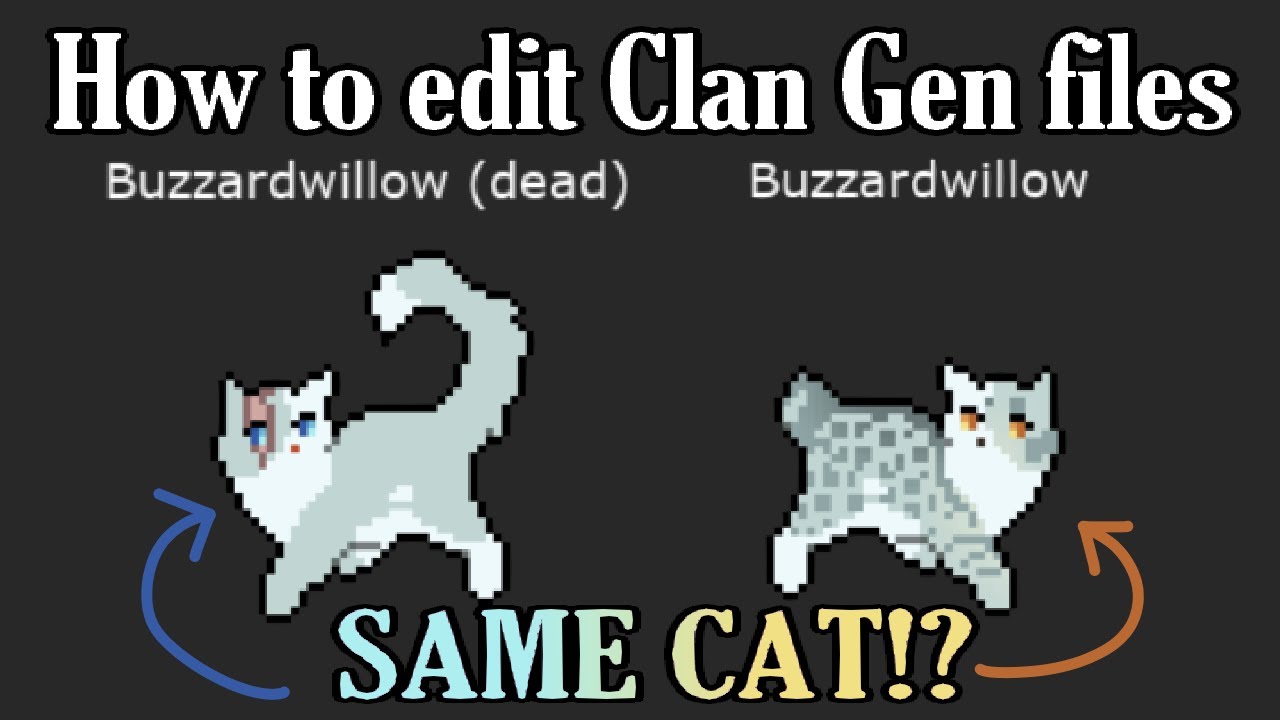 How To Modify Clan Gen Game Files YouTube