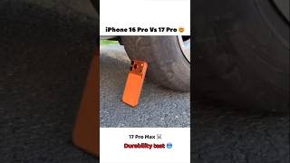 iPhone 16 Pro Vs 17 Pro Max Durability Test! 😱📱 #shorts #viral #shorts