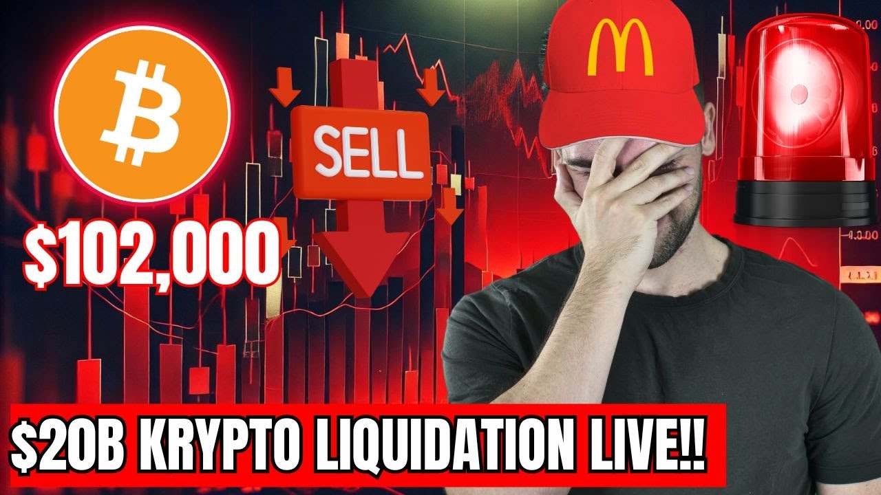 🚨LIVE REAKTION AUF DIE $20B KRYPTO LIQUIDATION!!