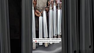 Industrial machinery shafts —HardChrome Plating #youtubeshorts #trending #kanpur #industrial #reels