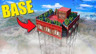 EU Construí uma Base INRAIDÁVEL no CÉU (3vs12 Raid Defense)