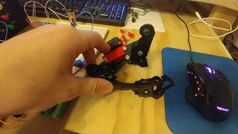 Diy electric derailleur project with a servo and arduino