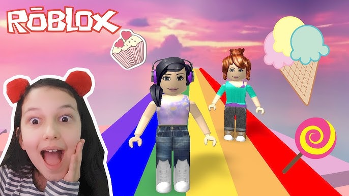 Roblox - ANDANDO DE PATINS COM MINHA MÃE (Skating Rink)