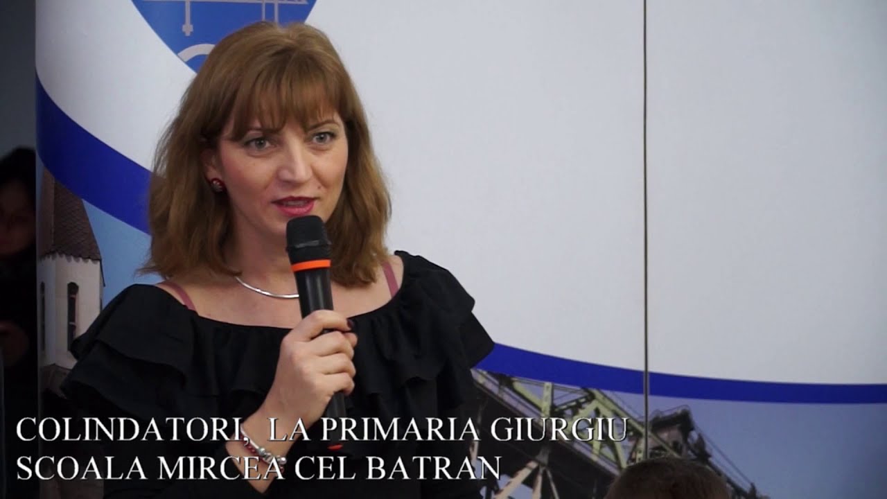 COLINDATORI, LA PRIMARIA GIURGIU - SCOALA MIRCEA CEL BATRAN realitatea tv emisiuni