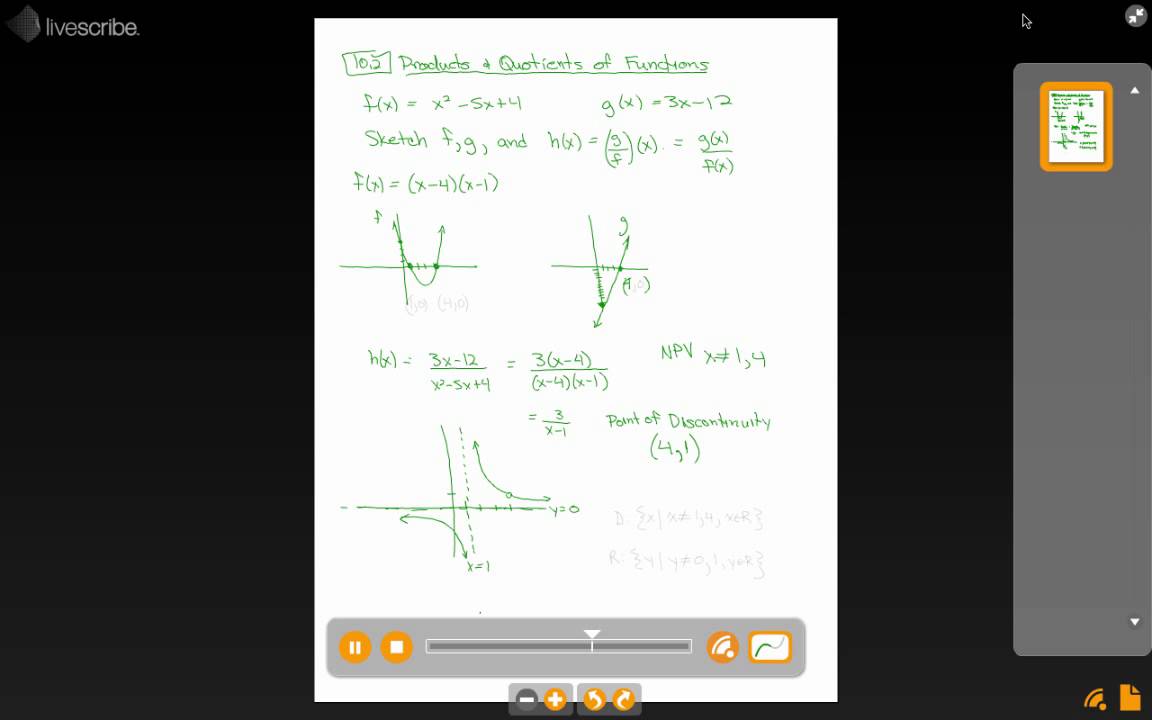Chapter 10 Lesson 2 Example 3 Math 30-1 - YouTube