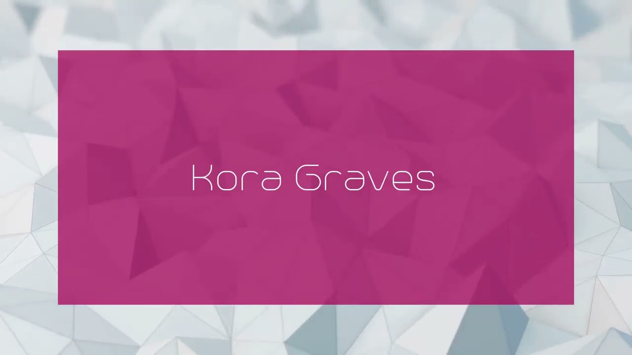 Kora Graves - appearance