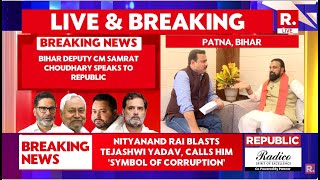 Bihar Election LIVE | Bihar DY CM Samrat Choudhary Slams Prashant Kishor, Calls It Cong's 'B Team'