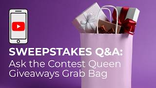 Ask Your Sweepstakes, Contest & Giveaway Questions 📱