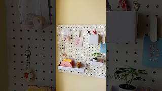 ഒറിജിനലിനെ വെല്ലും😂😂DIY Pegboard at Home😍😍#trendingcrafts #diypegboard#pegboard