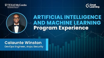PGP in Artificial Intelligence and Machine Learning Review by Calaunte | UT Austin | Great Learning