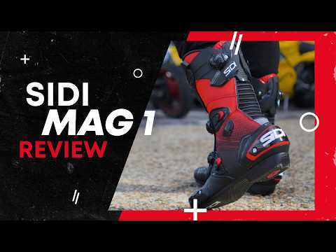 Video thumbnail: "Track Day Must-Have SIDI Mag 1 Boots | Review" — hands-on review by Infinity Motorcycles on YouTube