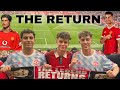 RETURN OF RONALDO TO UNITED VLOG