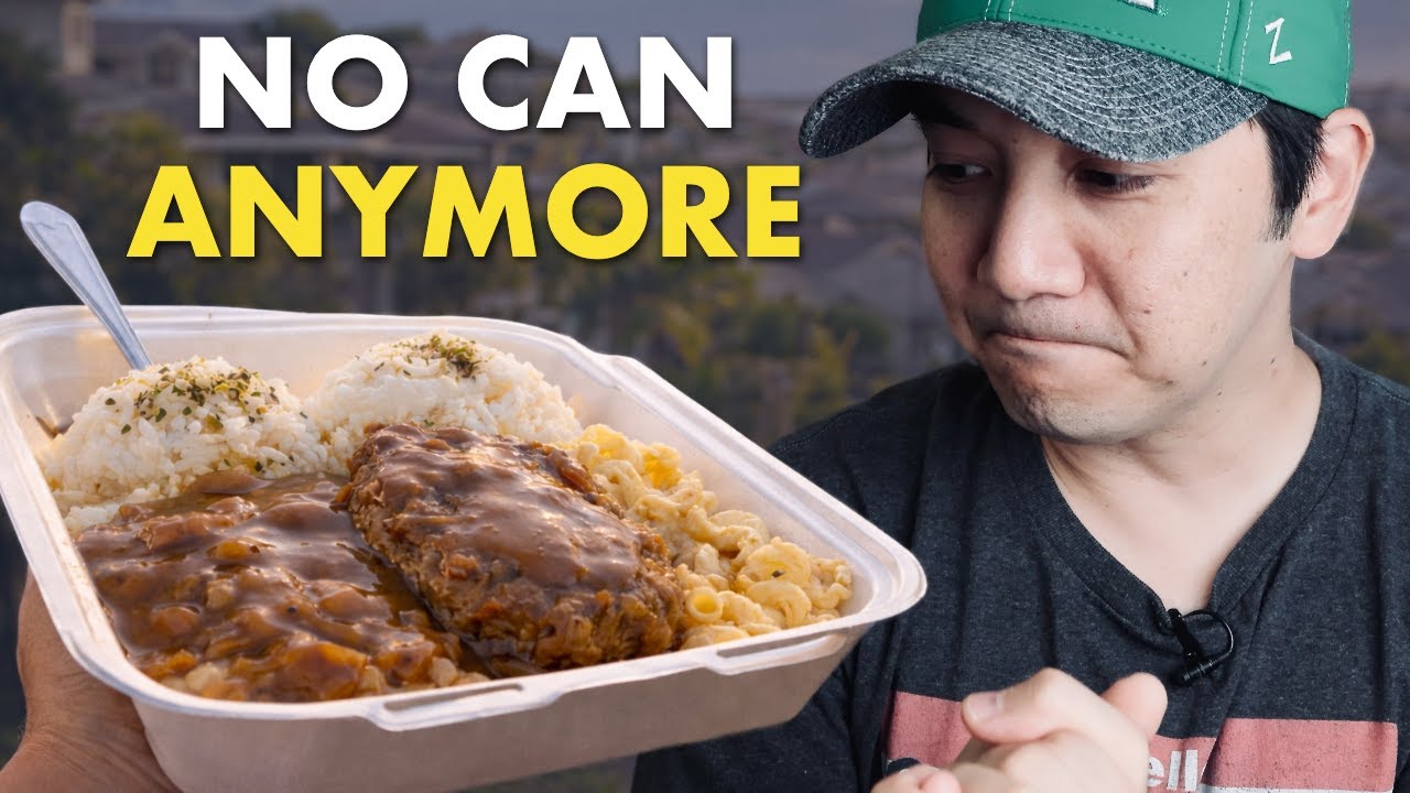 Я больше не могу есть гавайскую еду так, как раньше (как местный житель в возрасте 40 лет).