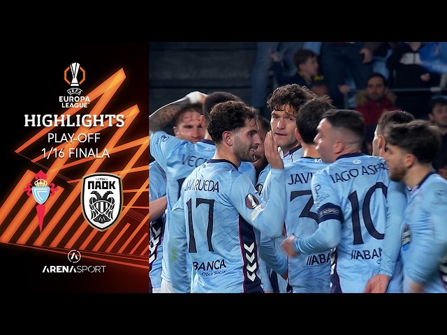 Celta - PAOK 1:0 | UEFA Europa League (Play Offs - 1/16-finals) | 26. februar 2026.
