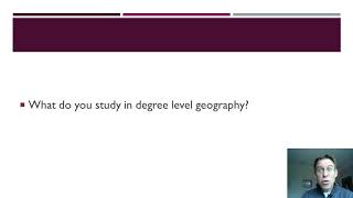 Ask a Geographer about University