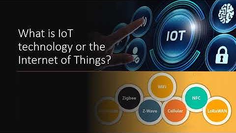 What is IoT technology or the Internet of Things?