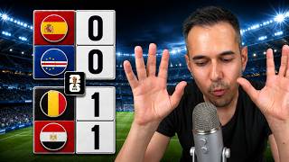 CATENACCIO e il CENTRAVANTI PAGANO SEMPRE‼️ Spagna-Capo Verde e Belgio-Egitto