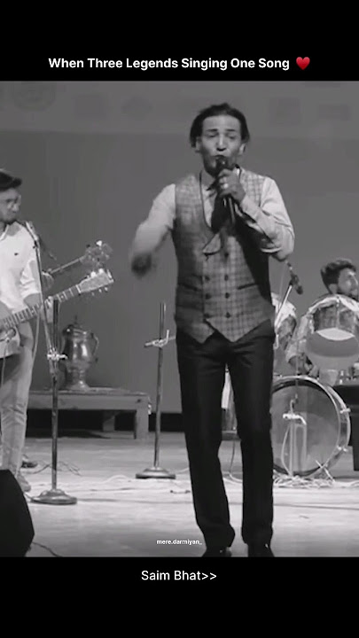 when 3 legend singing one song✨| Dil Sambhal ja Zara | Arijit singh | Mohammad Irfan | saim bhat