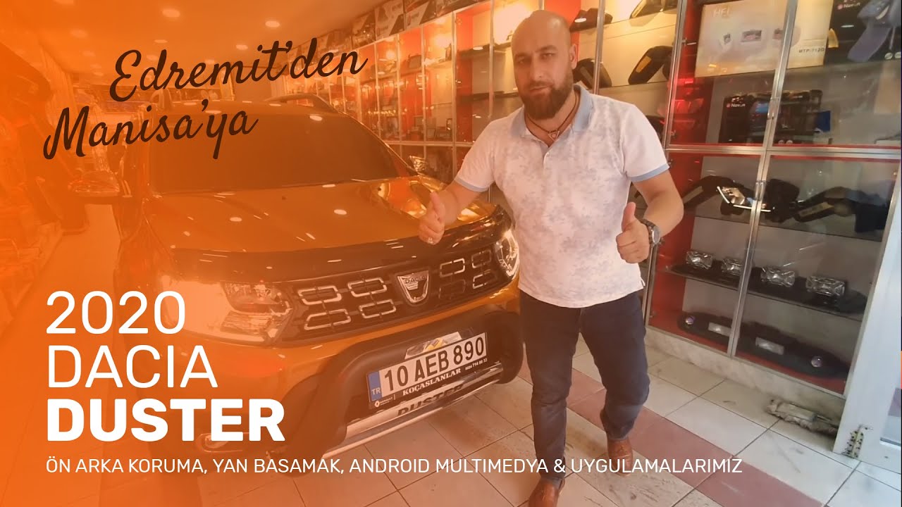 2020 Dacia Duster 4x4 // Ön Arka Koruma, Yan Basamak, Android Multimedya & Uygulamalarımız