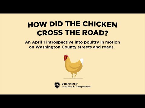 Why Did the Chicken Cross the Road? - Cackle Hatchery