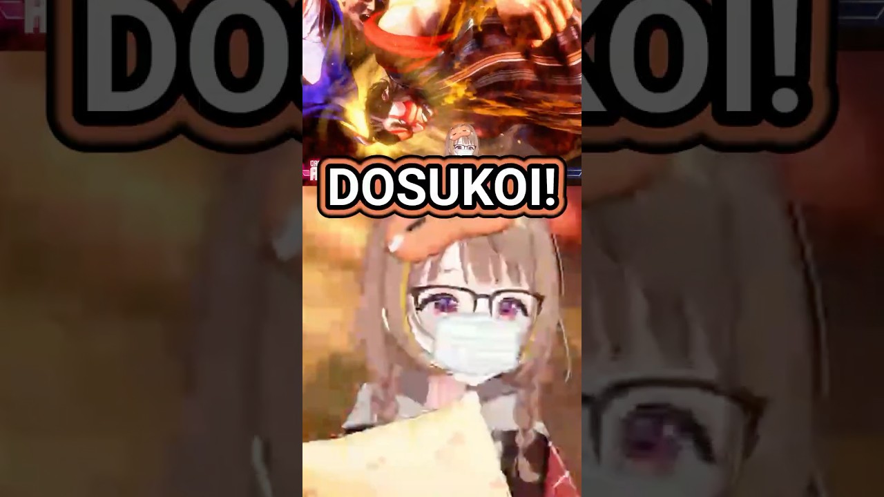 Yuuhi hits Mea with a dosukoi [Sendo Yuuhi / VSPO Eng Sub] #shorts