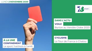 7/8 Sports. Emission du 2 novembre 2020