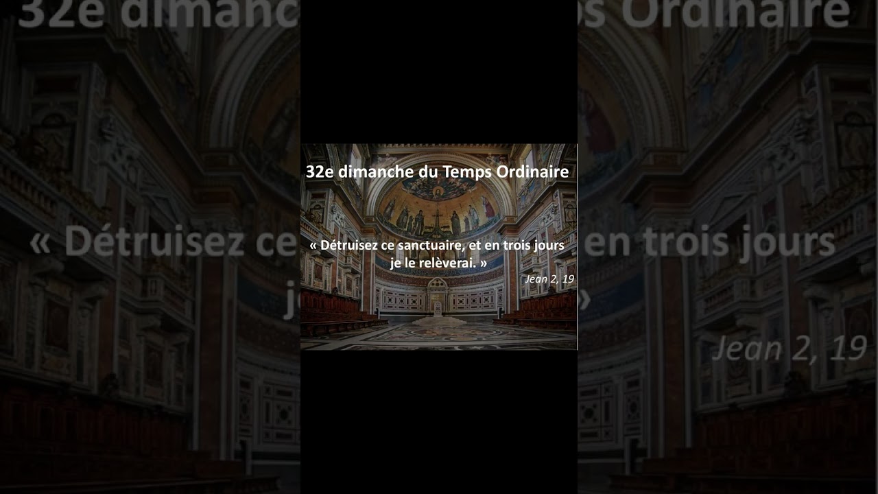 Dédicace de la Basilique du Latran- 8 novembre 2025