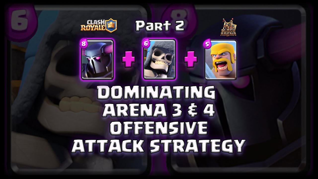 Clash Royale • "PEKKA + GIANT SKELETON" • Offensive Strategy YouTube