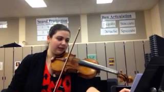 EL TORO - 1st violin