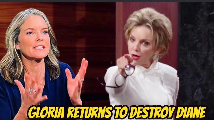The Young And The Restless Spoilers - Shocking News Gloria's return becomes  a threat to Diane