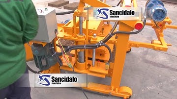 QT40 3A egg layer mobile brick block making machine price for sale for small business