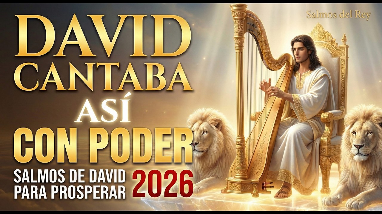 SALMOS DE DAVID PARA PROSPERAR 2026 | BENDICIÓN Y PODER DE DIOS #salmos #músicahebrea