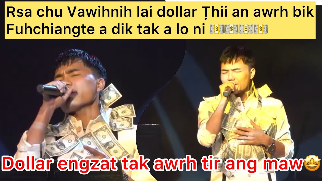J. Lalrosanga Dollar thii an awrh tir fuh ngei mai Buk leh Buk lo deuh a nia $ engzat nge niang aw?🤔