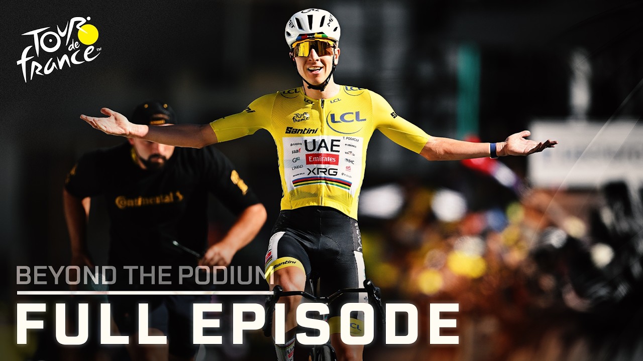 Tadej Pogacar just rewrote Alpe d’Huez HISTORY on Stage 19 | Beyond the Podium (FULL SHOW)