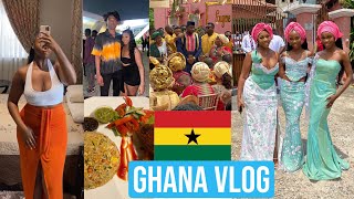 GHANA TRAVEL VLOG | Two Weeks in Accra | Ghanaian wedding, Partying, Ada, Food etc