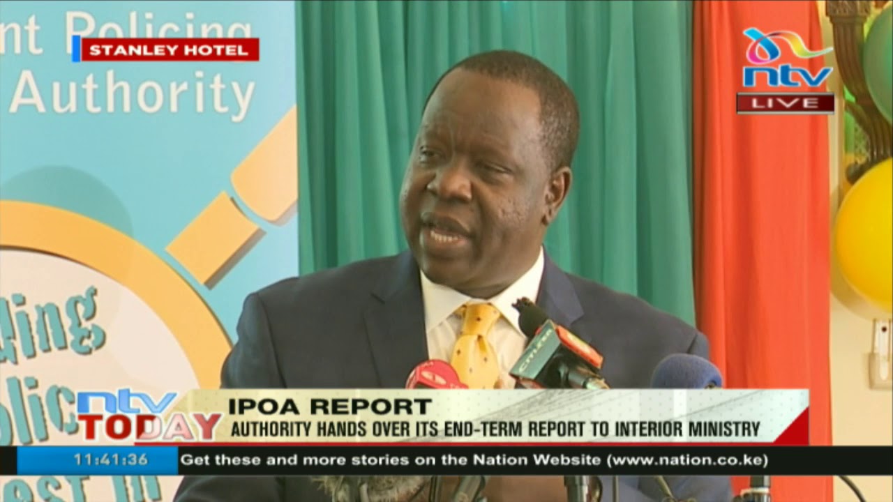 CS Matiang'i slams county officials who demand for heavy police security