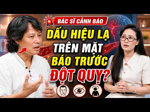BÁC SĨ CẢNH BÁO: 1 Dấu Hiệu Lạ Trên Mặt Có Thể Báo Trước Đột Quỵ