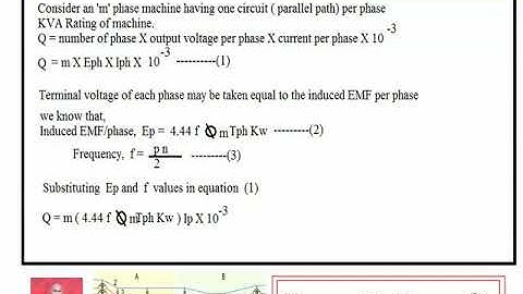 Module 4  Output equation of AC machine