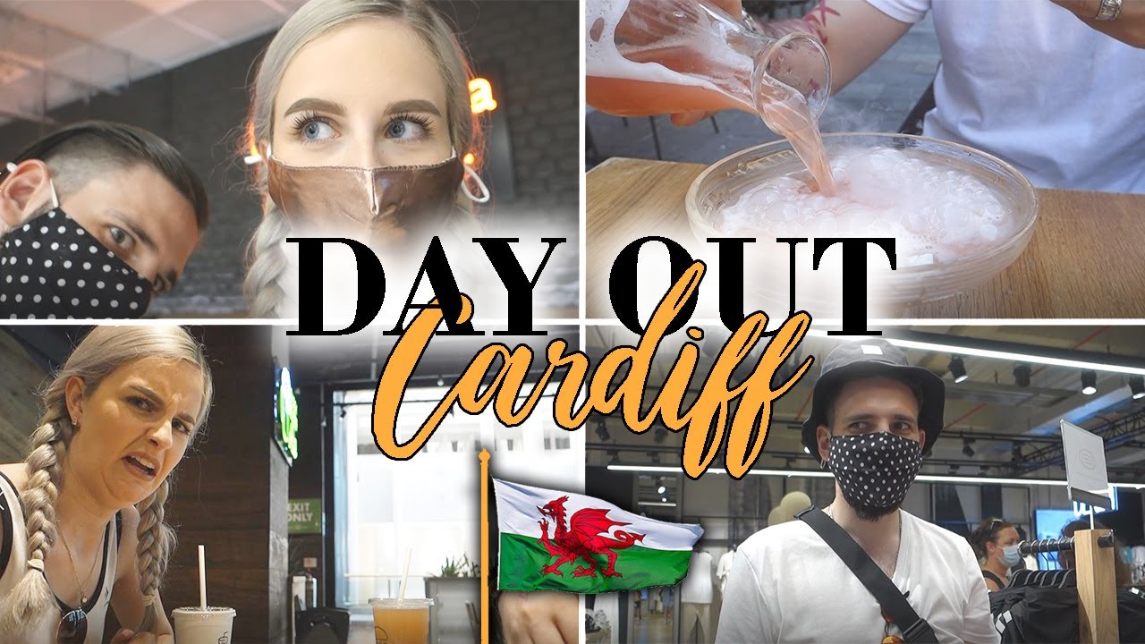 Day Out to Cardiff | Trying LOTS of new things & my FIRST time vlogging in public! | Chloe Jemma