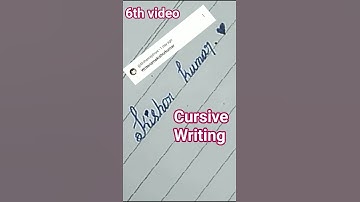 💥💯Kishor Kumar Cursive Writing #cursive #writing #shorts #art