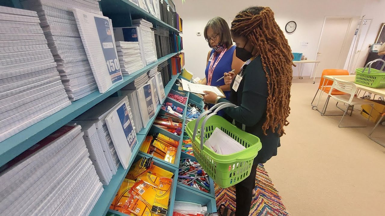 GCSTV Newsbreak Teacher Supply Warehouse Opens YouTube