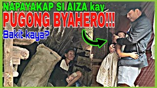 SUBRANG SAYA NI AIZA AT LOLA ELIZA NAPAYAKAP PA KAY PUGONG BYAHERO! Bakit Kaya?