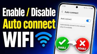 How to Enable or Disable Auto Connect WiFi on Samsung Phone 📶 screenshot 5