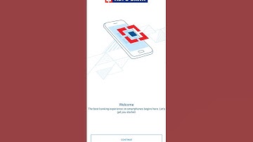 Hdfc mobile banking app New registration and login full processing