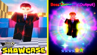 LVL 175 BOSS SORCERER OUTPUT 6⭐UNIT SHOWCASE - ALL STAR TOWER DEFENSE