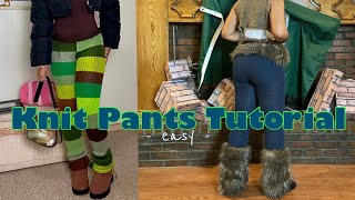 Knit Pants Tutorial - Sentro Knitting Machine