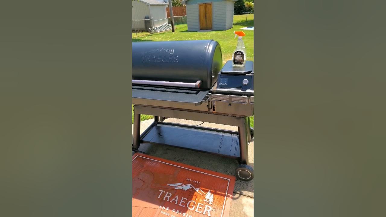 Cleaning the interior of a pellet grill… : r/Traeger