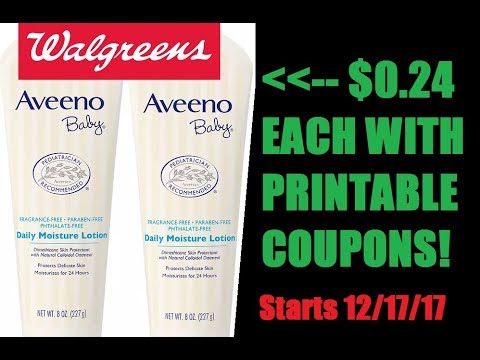 Walgreens Upcoming deals with printable coupons