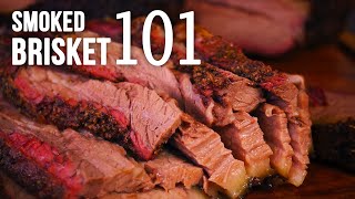 SMOKED BRISKET 101 - The Easiest Way To Smoke a Brisket