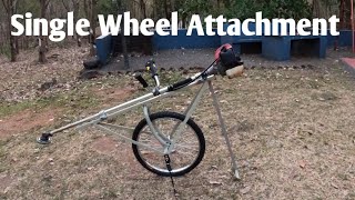 Single Wheel Attachment for Brushcutter